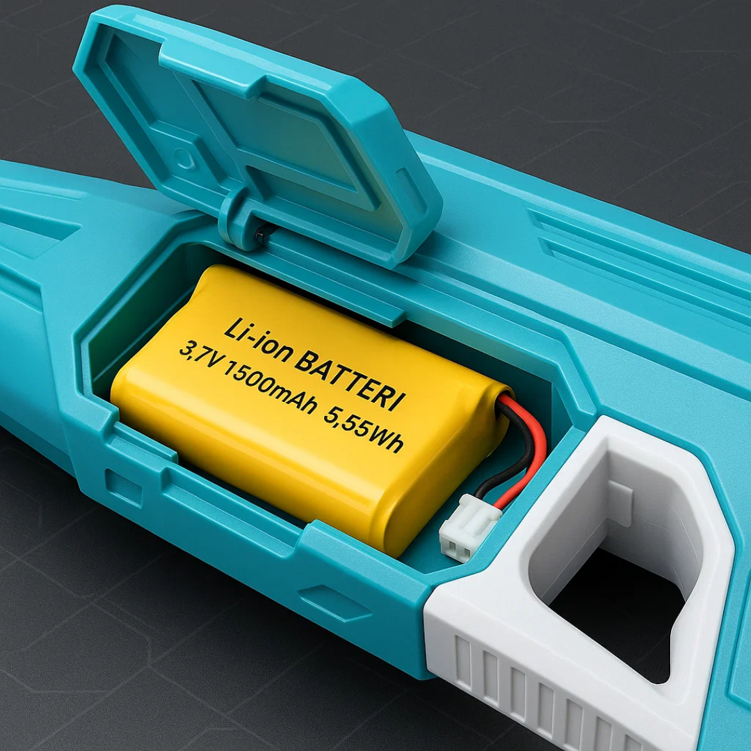 Electric Water Gun with Long Range and Rechargeable Battery