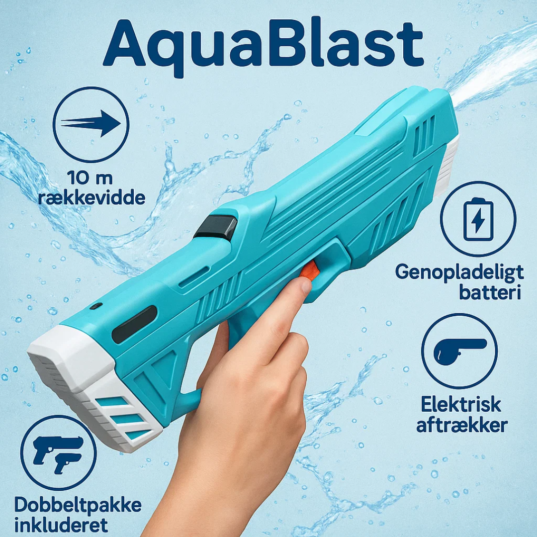Electric Water Gun with Long Range and Rechargeable Battery