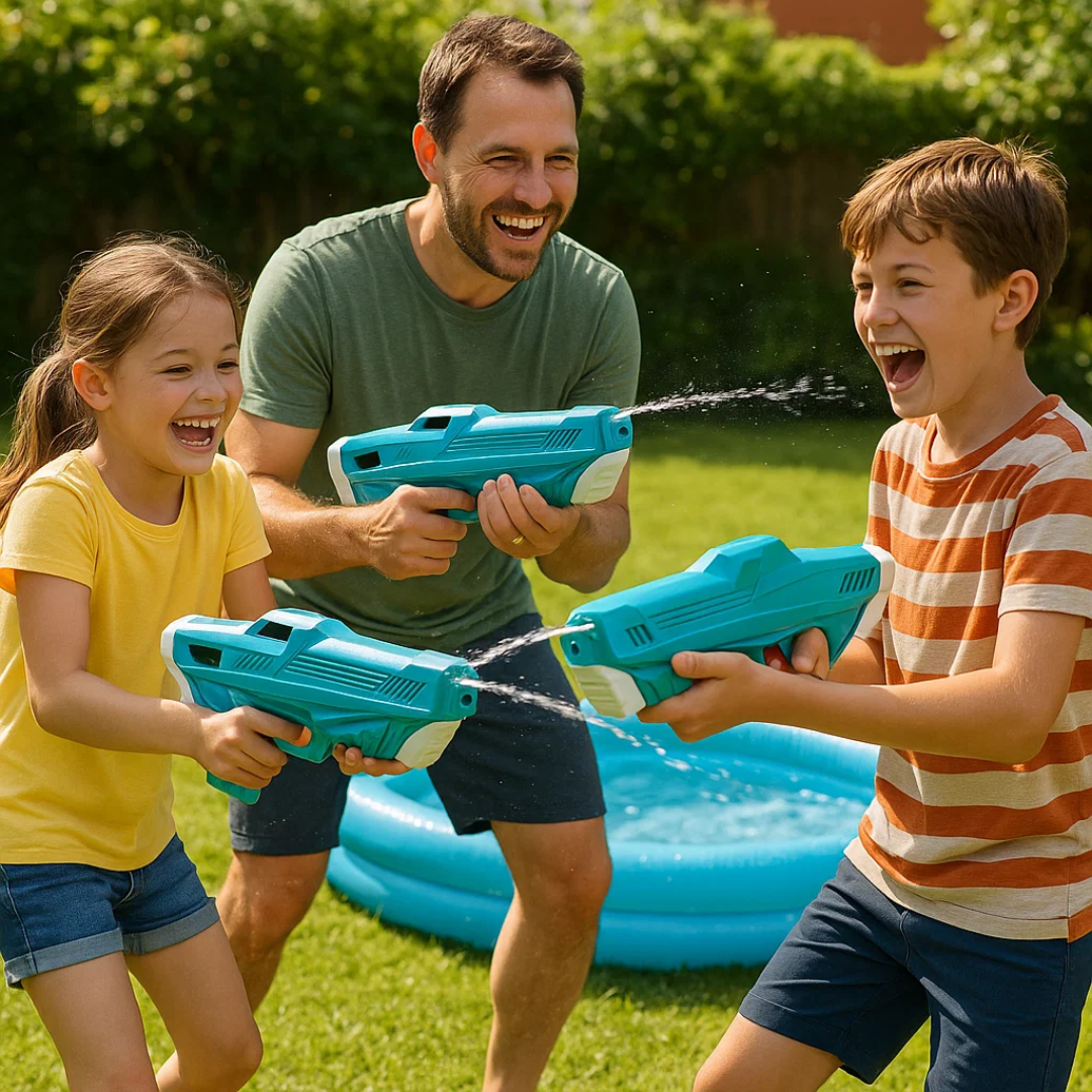 Electric Water Gun with Long Range and Rechargeable Battery