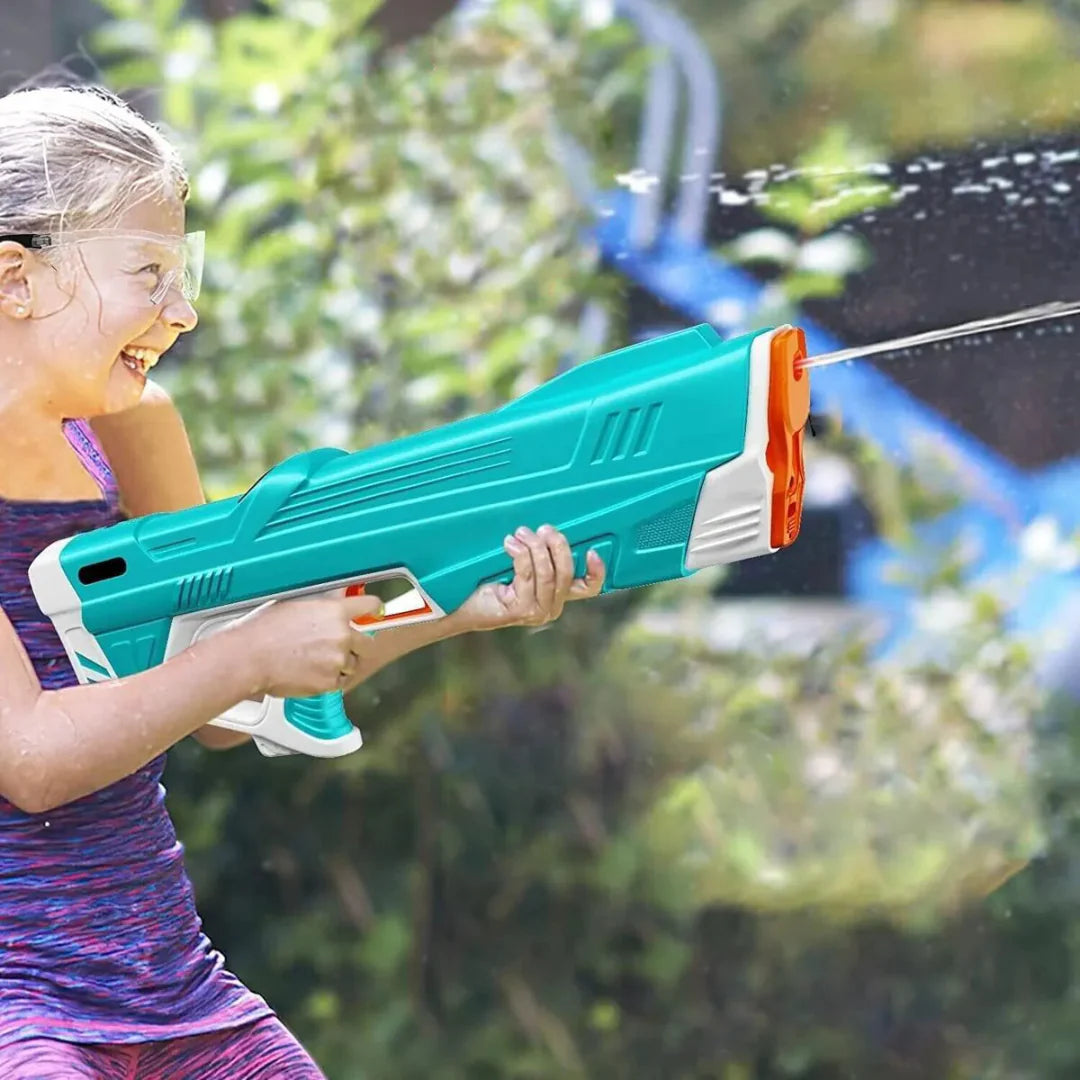 Electric Water Gun with Long Range and Rechargeable Battery