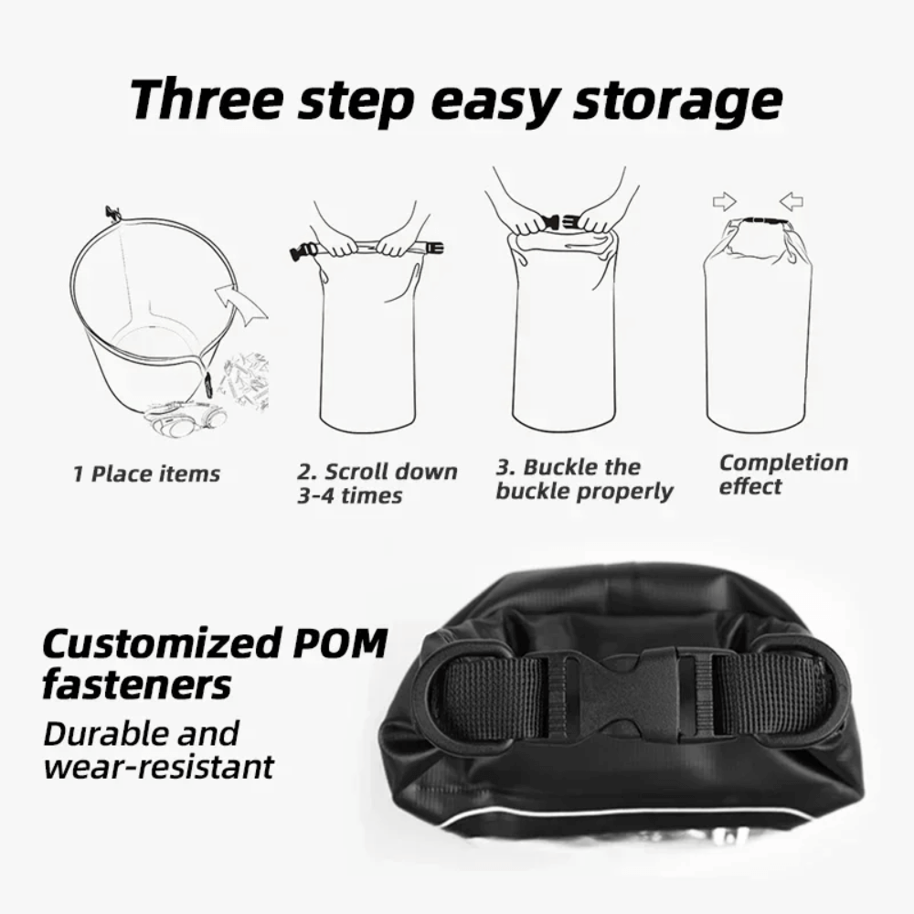 Waterproof PVC Phone Bag with Touchscreen Window for Outdoor Activities