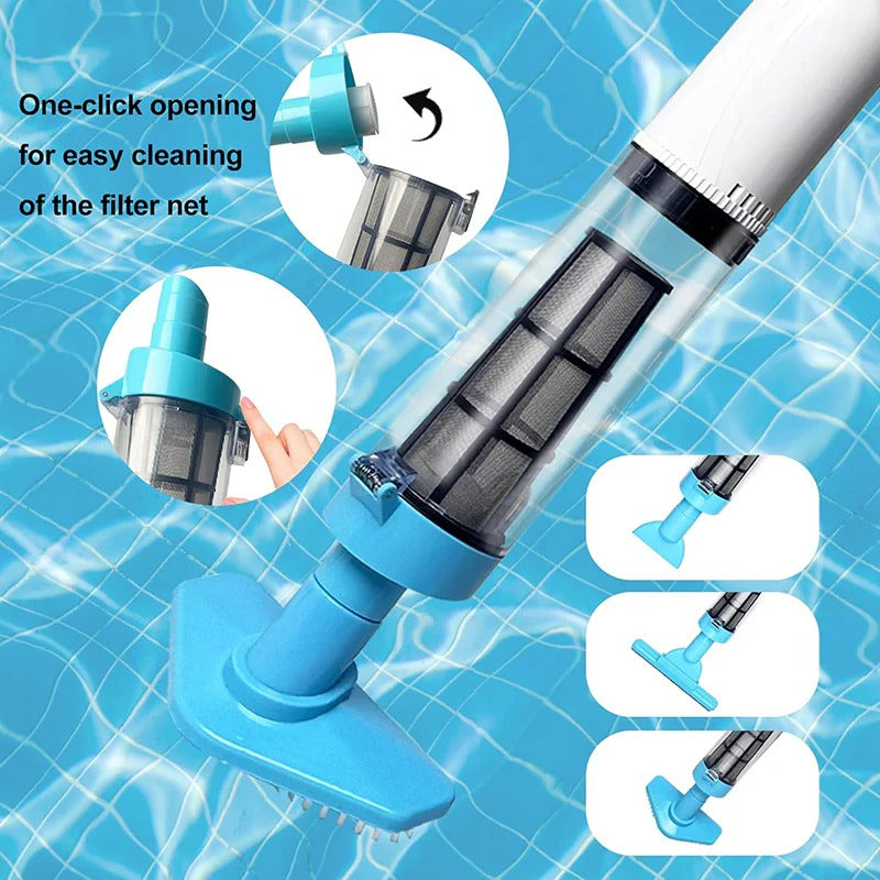 Wireless Rechargeable 3-in-1 Pool Vacuum Cleaner