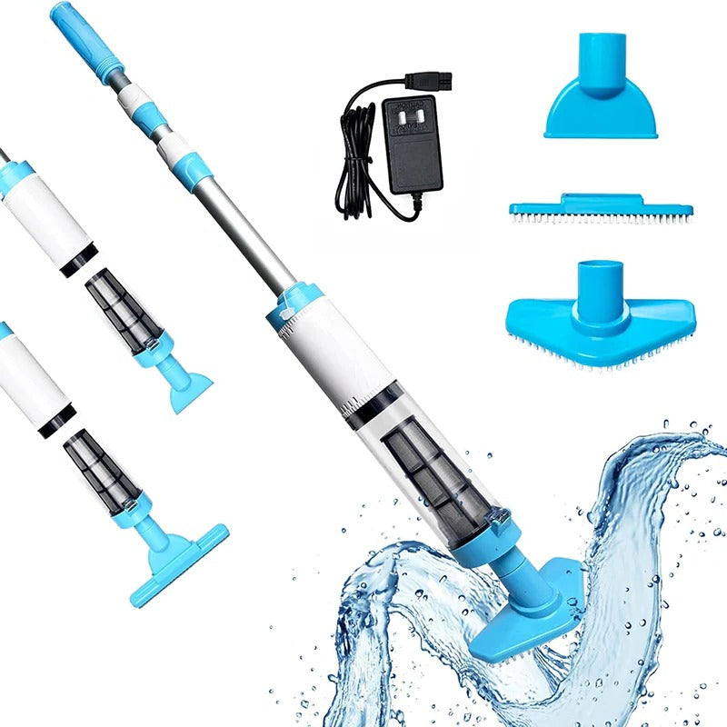 Wireless Rechargeable 3-in-1 Pool Vacuum Cleaner
