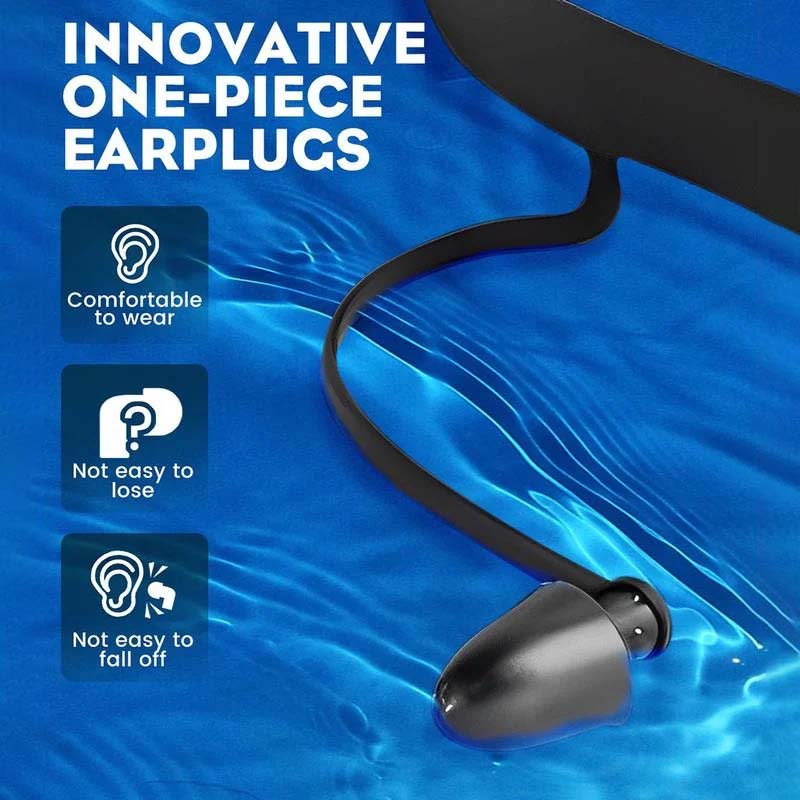 Anti-Fog Swim Goggles with 180° Wide View and Comfortable Fit