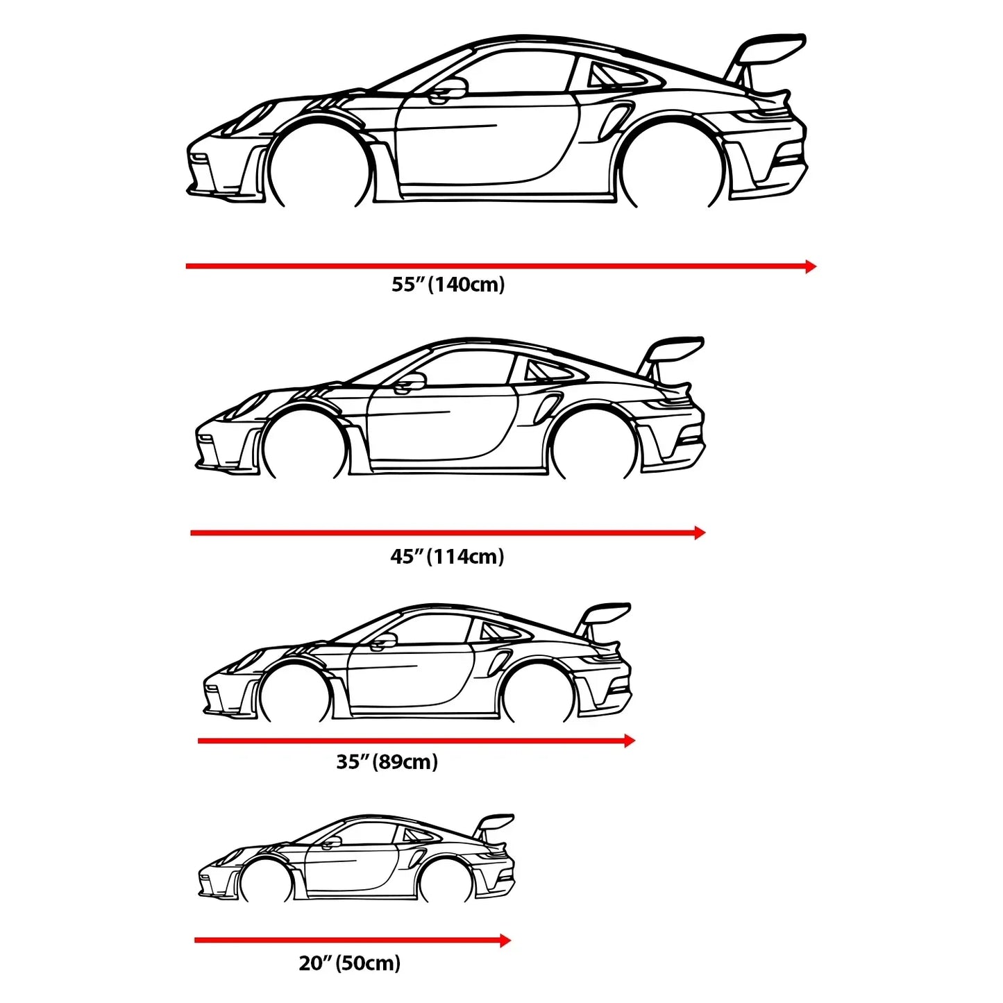 E30 M3 Metal Car Silhouette Wall Art