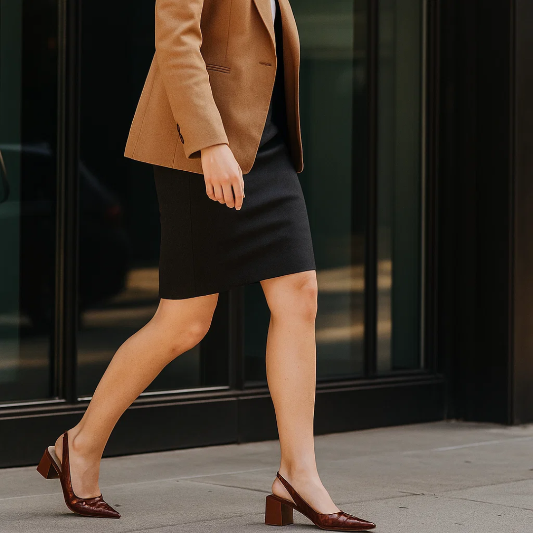 Orthopedic Croco Pumps for Women