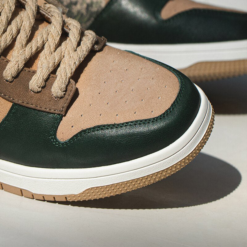 Artistic Platform Sneakers with Wave Design for Men and Women