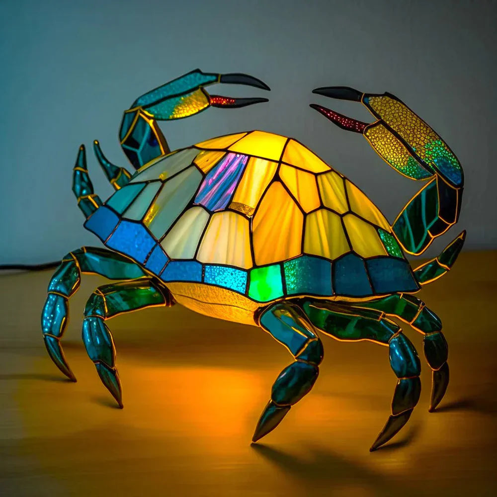 VitraFauna Stained Glass Animal Lamp