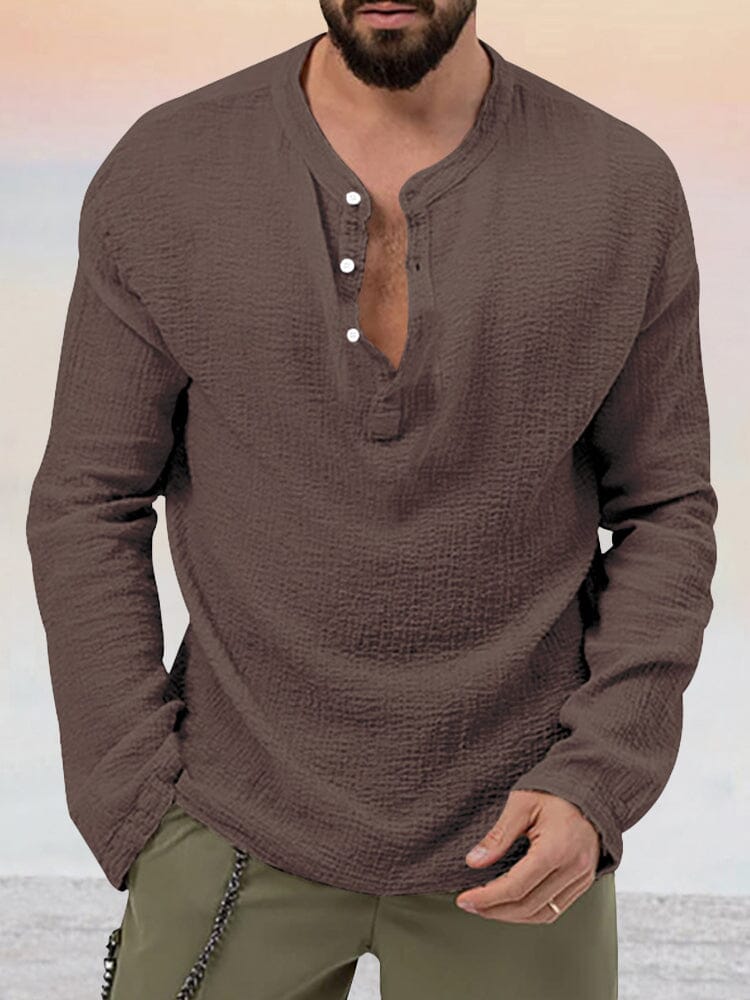 Men's Breathable 100% Linen Summer Set