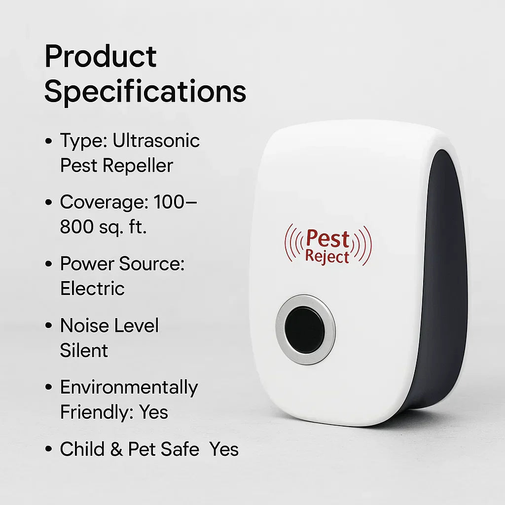 Ultrasonic Squirrel Deterrent Device for Gardens and Yards