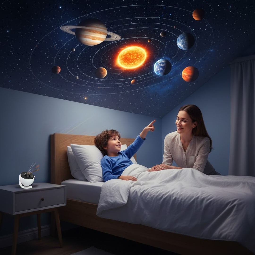 360° Star Projector with 12 Unique Projections