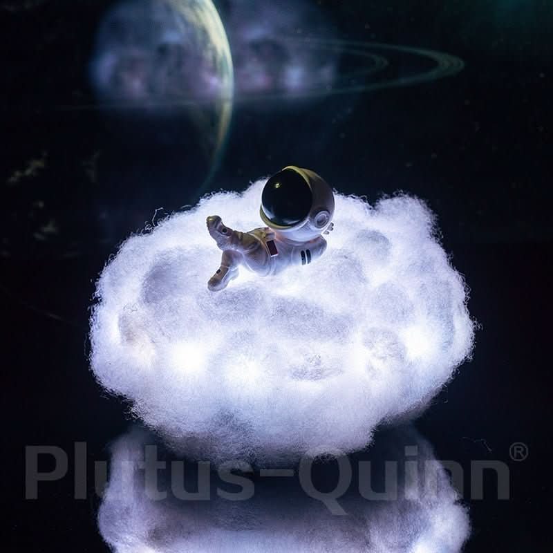 Astronaut Cloud LED Night Light with 16-Color Options