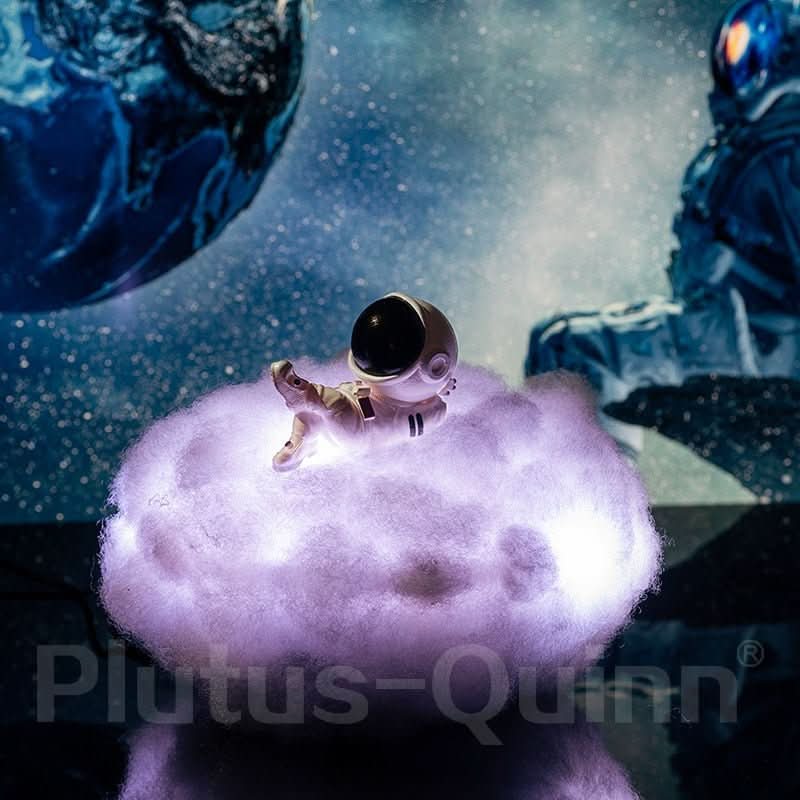 Astronaut Cloud LED Night Light with 16-Color Options
