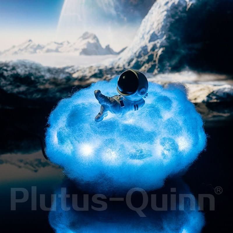 Astronaut Cloud LED Night Light with 16-Color Options