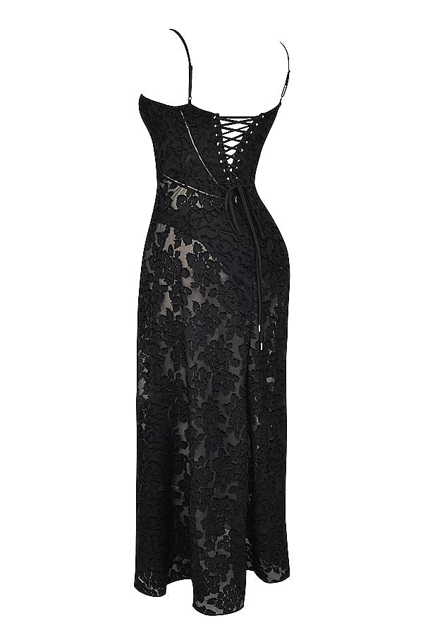 Elegant Stretchy Midi Dress for Comfort and Style
