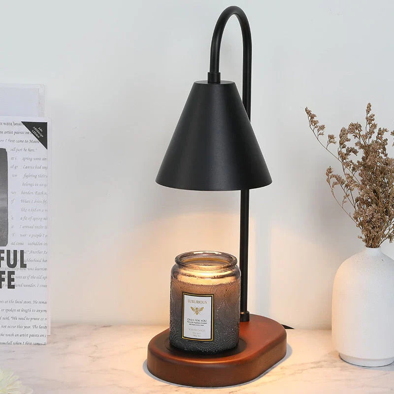 Atmospheric Candle Warmer with Adjustable Brightness