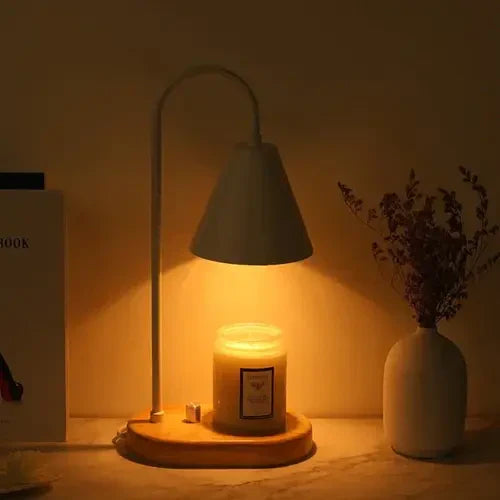 Atmospheric Candle Warmer with Adjustable Brightness