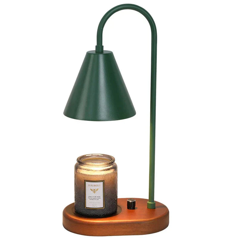 Atmospheric Candle Warmer with Adjustable Brightness