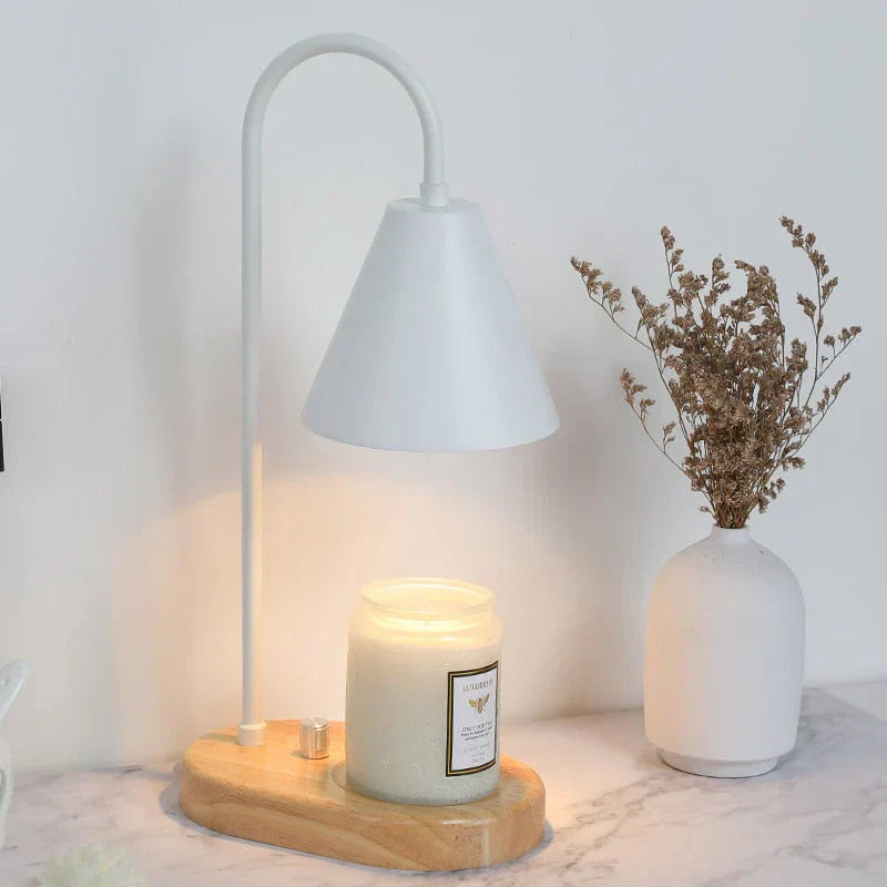 Atmospheric Candle Warmer with Adjustable Brightness