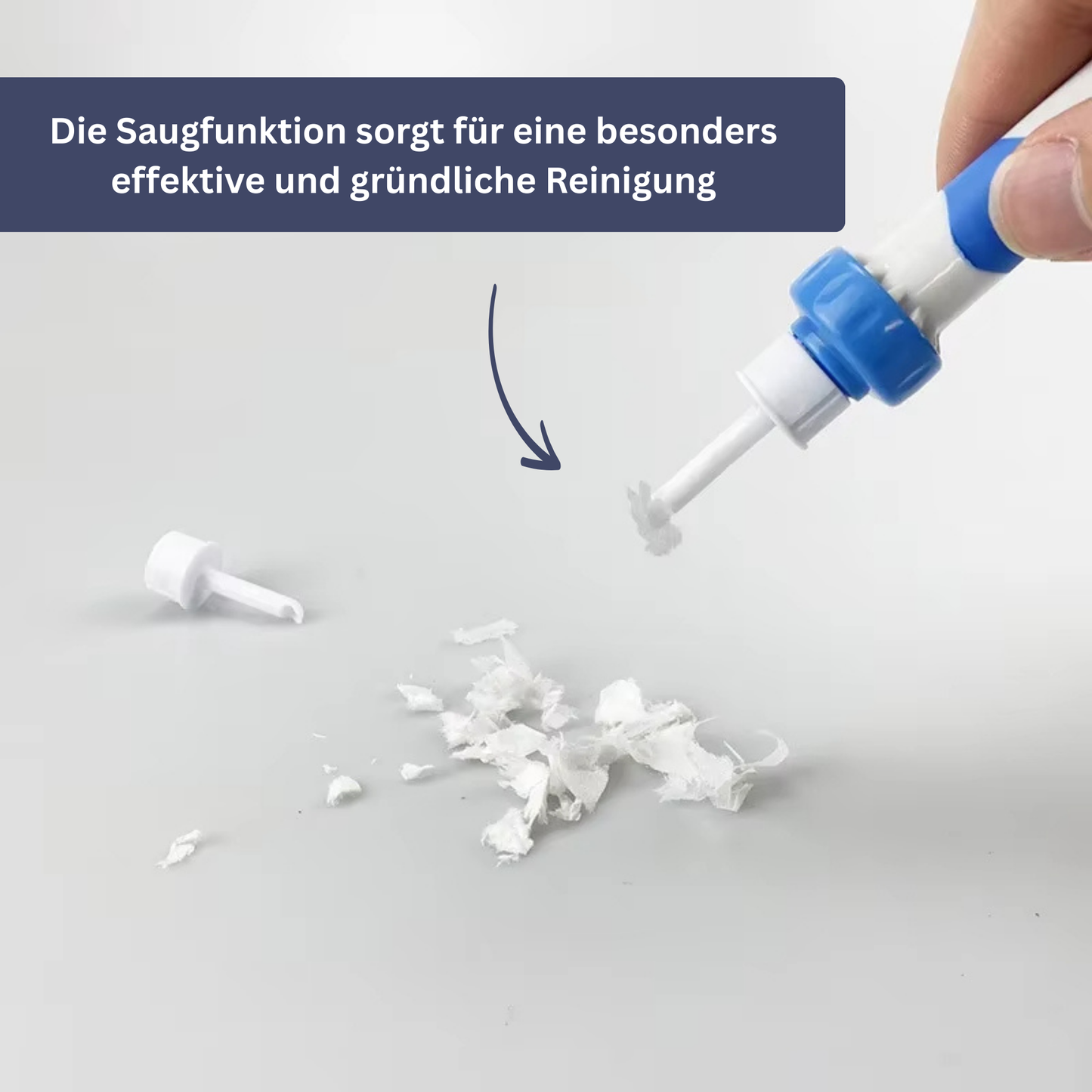 Rechargeable Ear Wax Vacuum Cleaner with Silicone Tips