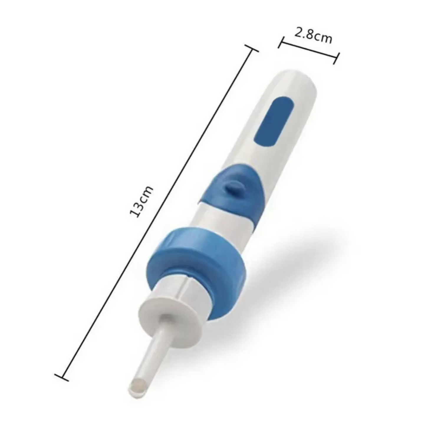 Rechargeable Ear Wax Vacuum Cleaner with Silicone Tips