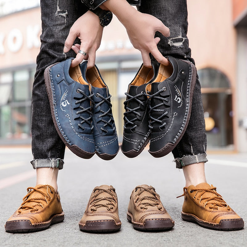 Pain-Relieving Slip-Resistant Men's Comfort Shoes