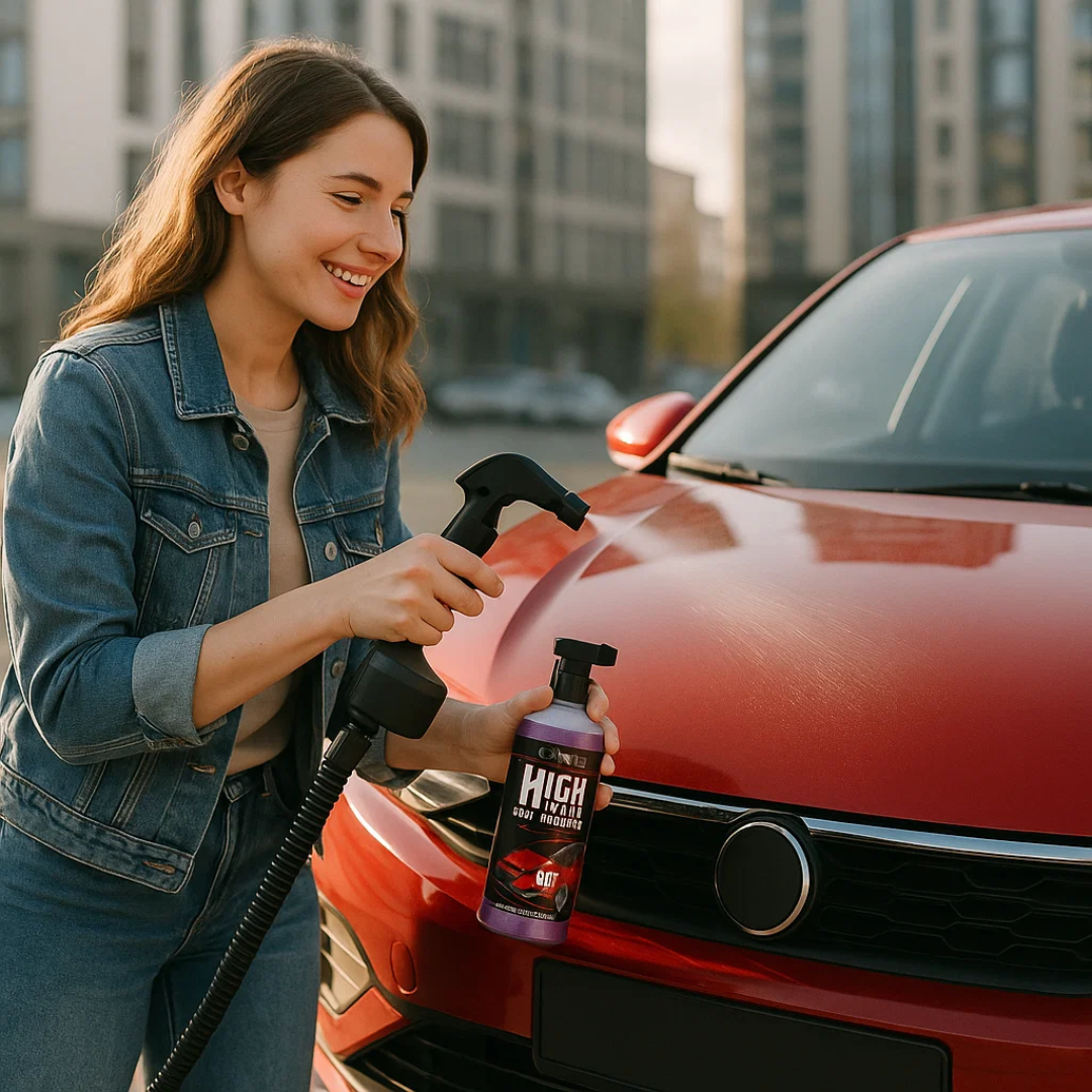 3-in-1 Nano Ceramic Coating Spray for Car Care