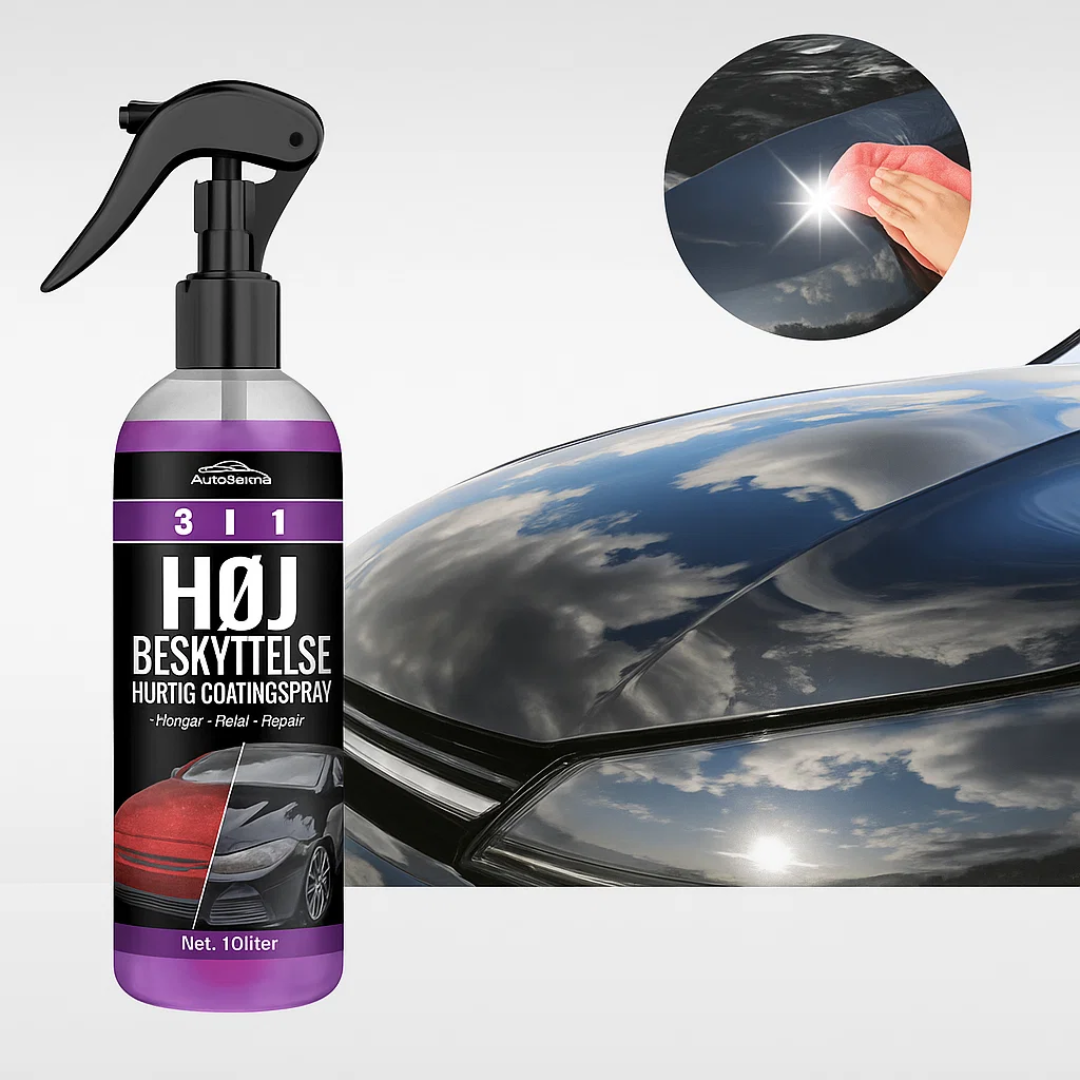 3-in-1 Nano Ceramic Coating Spray for Car Care