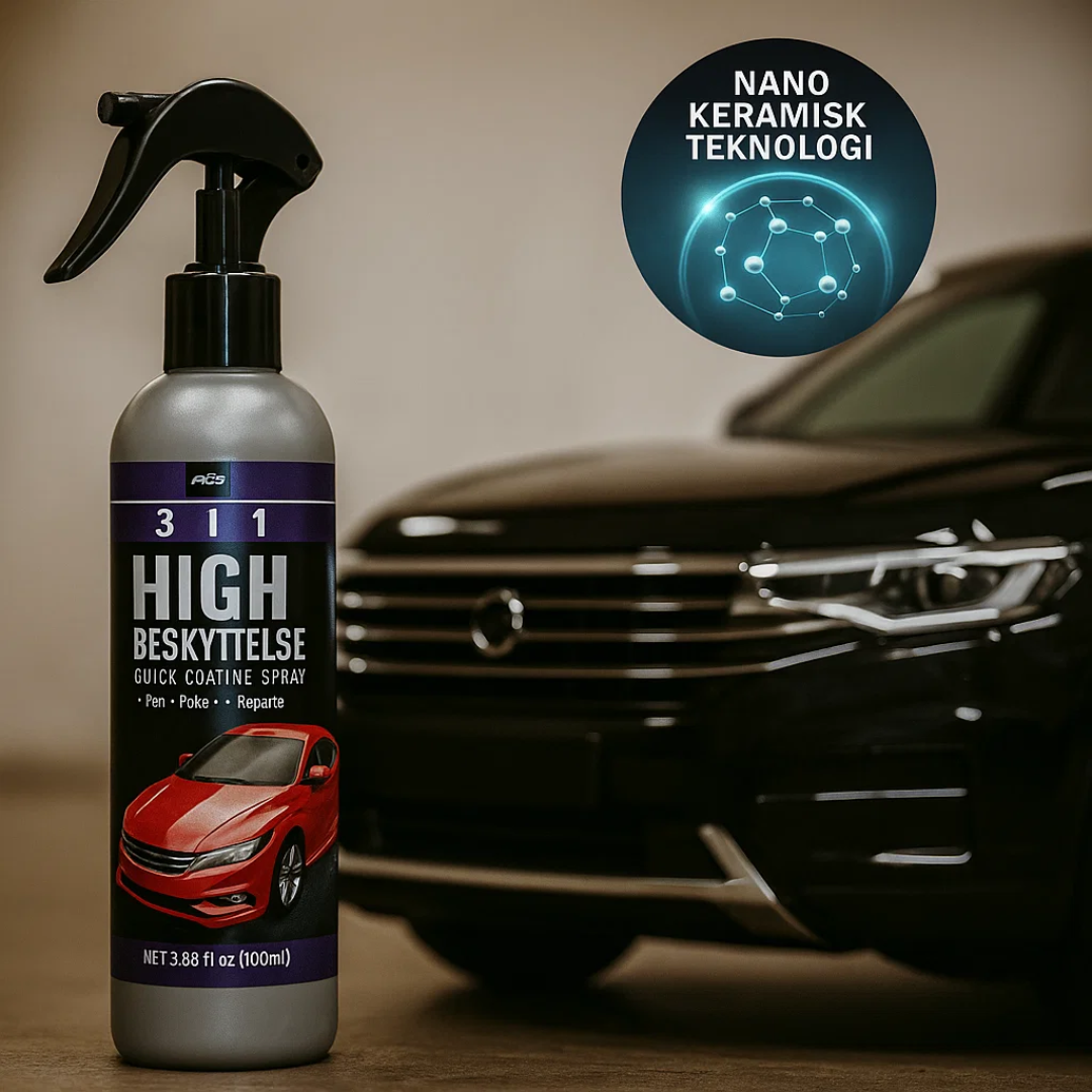 3-in-1 Nano Ceramic Coating Spray for Car Care