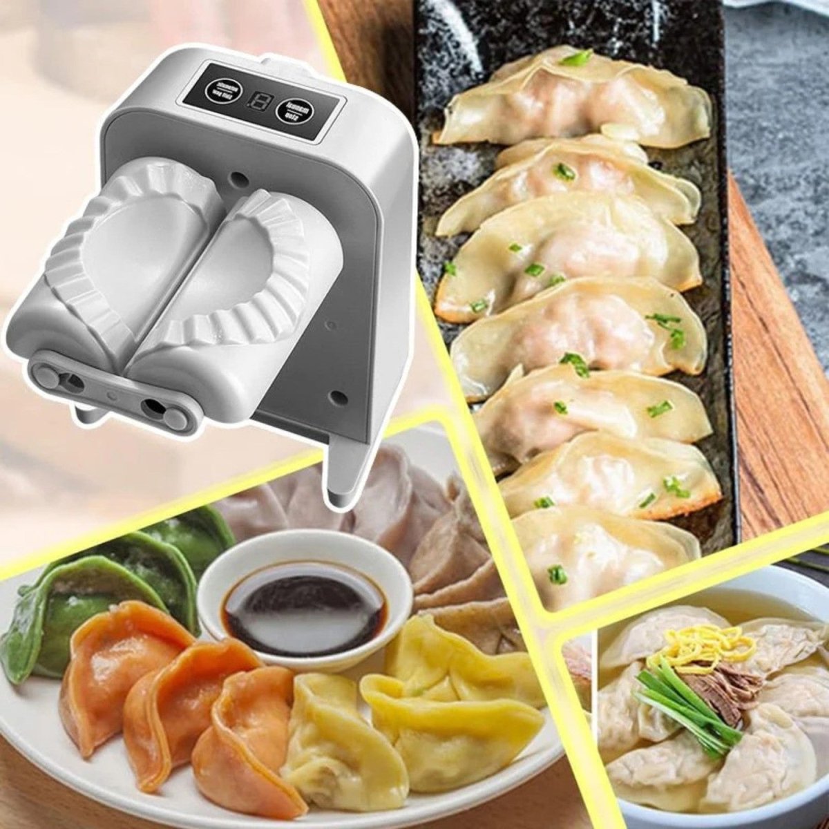 Automatic USB-C Ravioli Maker with Waterproof Design