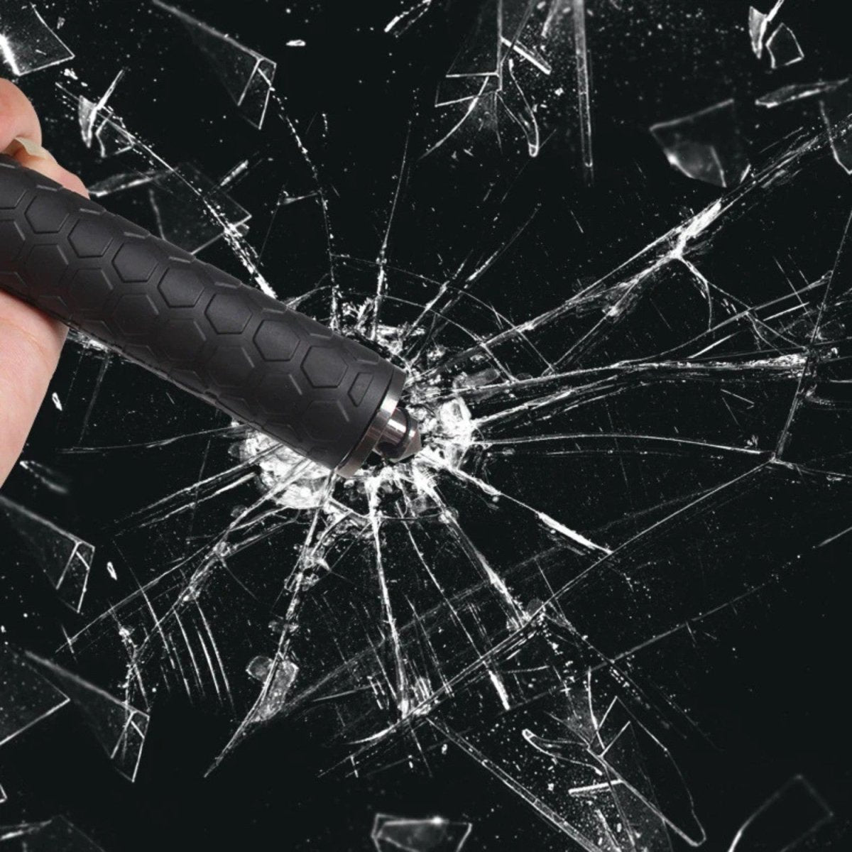 Telescopic Self Defense Walking Stick with Instant Deployment