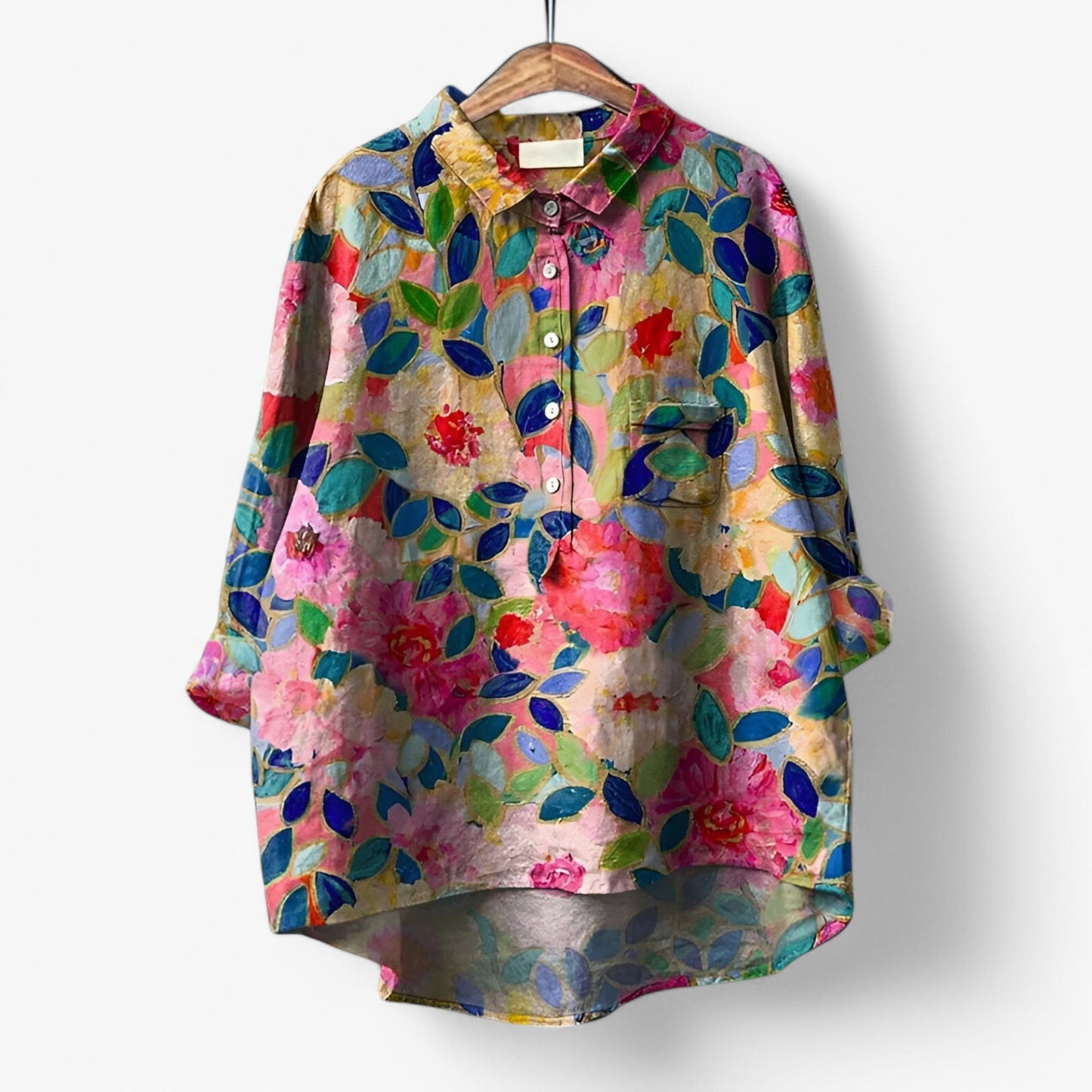 Elegant Graphic Pattern Shirt for Women