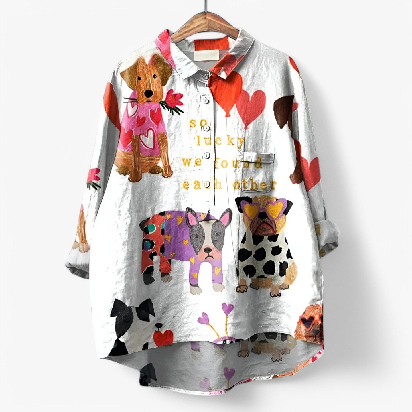 Elegant Graphic Pattern Shirt for Women
