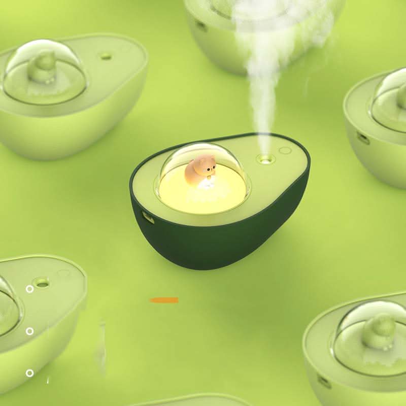 Avocado Humidifier with LED Night Light and USB Power