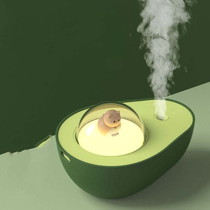Avocado Humidifier with LED Night Light and USB Power