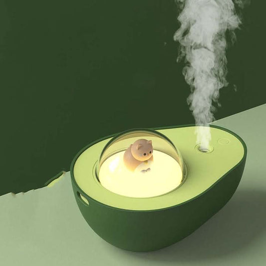 Avocado Humidifier with LED Night Light and USB Power