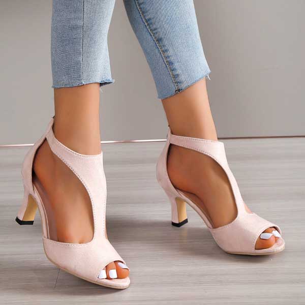 Orthopedic Comfort Heeled Sandals for Women