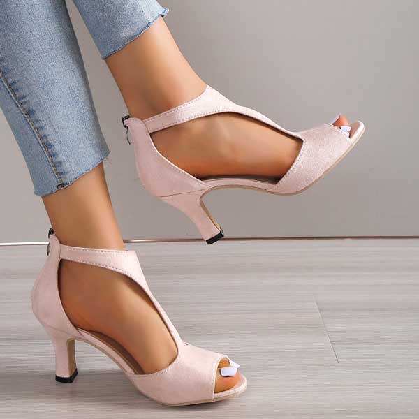 Orthopedic Comfort Heeled Sandals for Women
