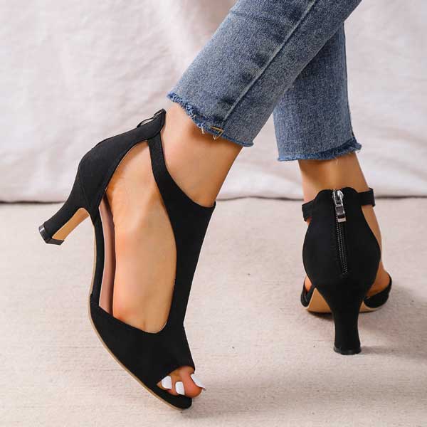 Orthopedic Comfort Heeled Sandals for Women