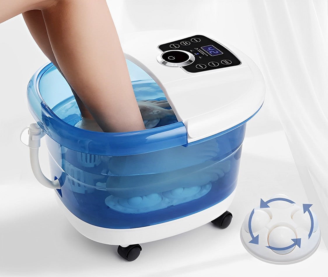 Hydrotherapy Foot Spa Massager with Heat and Bubbles
