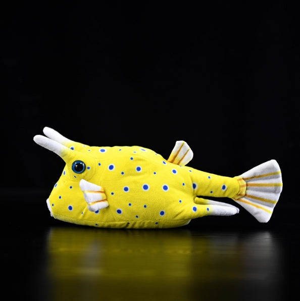 Longhorn Cowfish Plush Stuffed Toy for Ages 3+