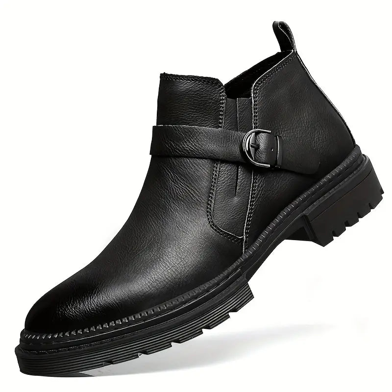 Liam | Orthopedic Leather Ranger Boots