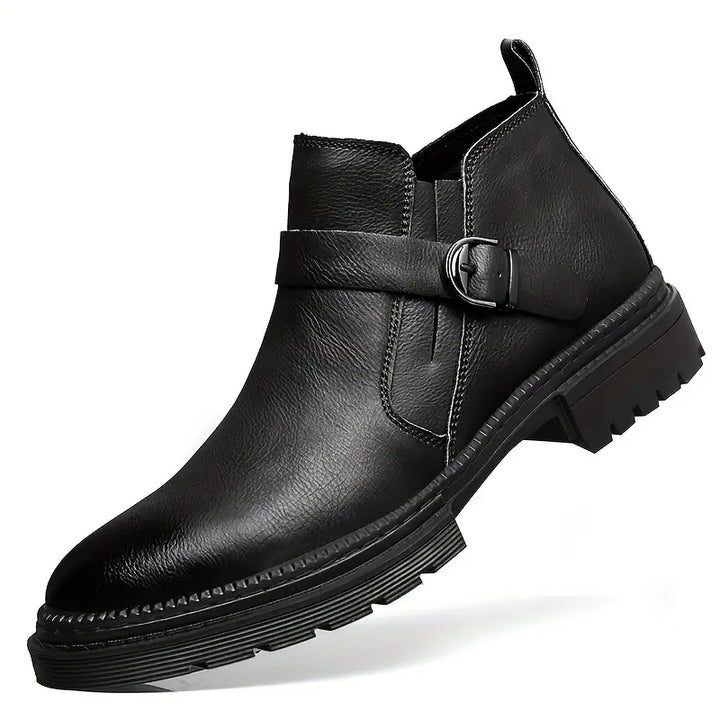 Liam | Orthopedic Leather Ranger Boots