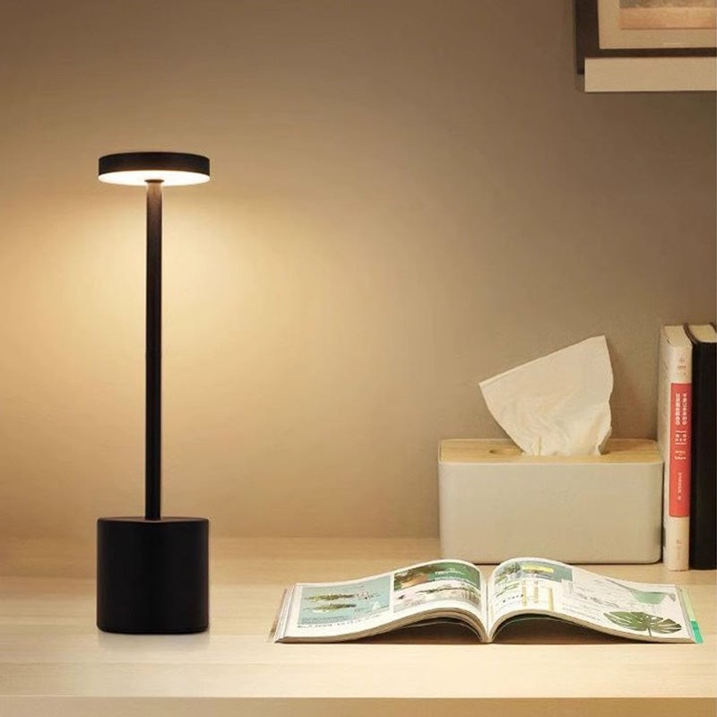Portable Rechargeable LED Table Lamp with Touch Dimming