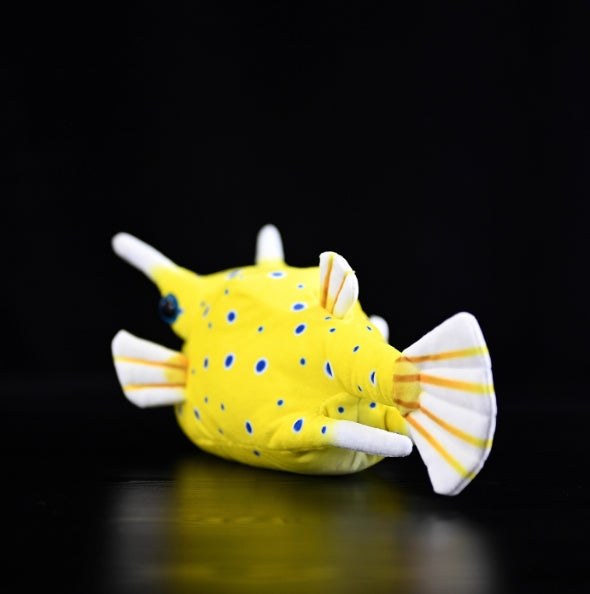 Longhorn Cowfish Plush Stuffed Toy for Ages 3+