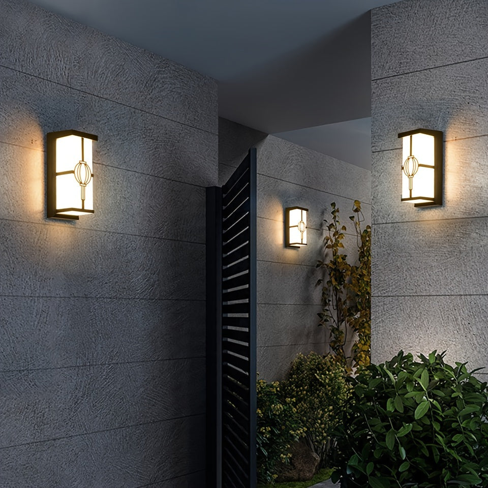 Waterproof LED Outdoor Wall Lamp for Garden and Courtyard