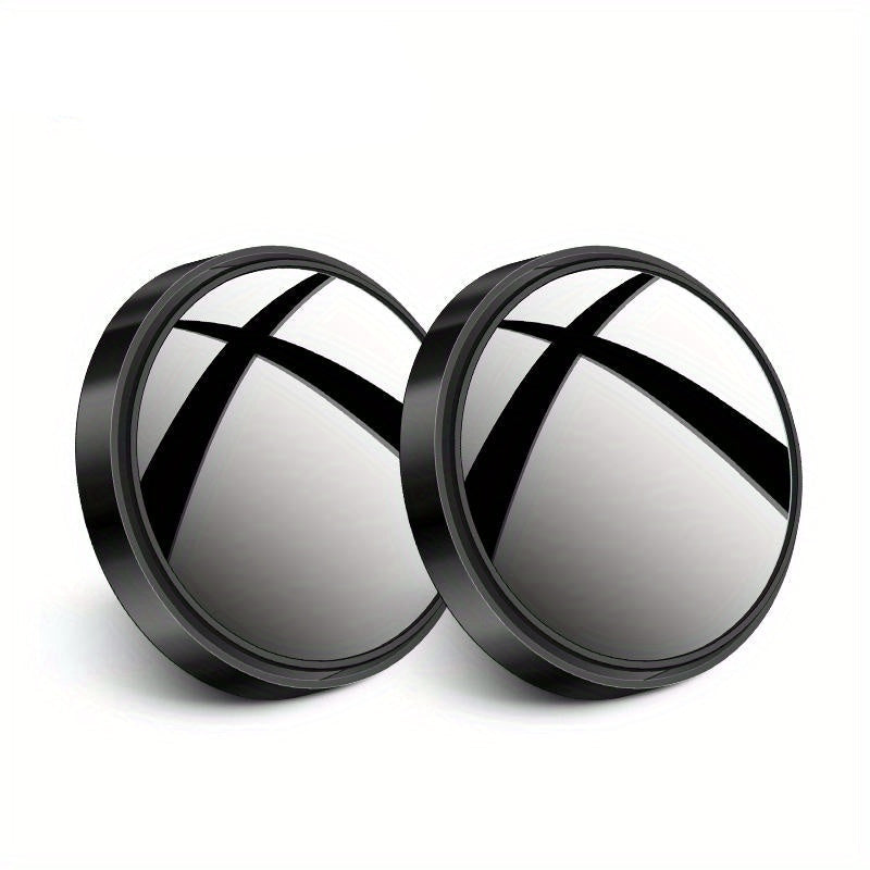 Wide-Angle Blind Spot Mirrors with 360° Adjustable Design