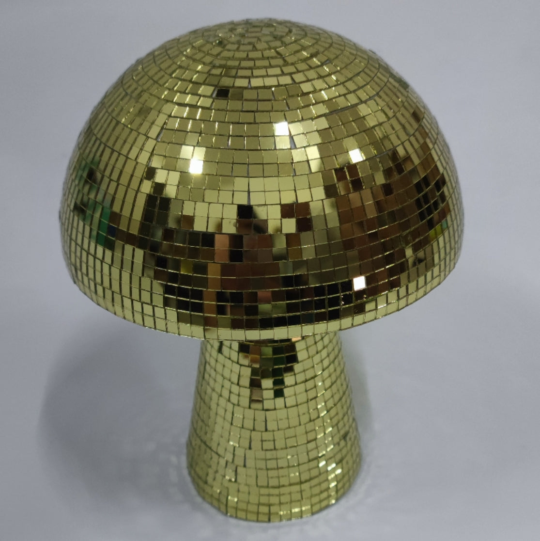 Mushroom Shaped Disco Ball Table Decoration