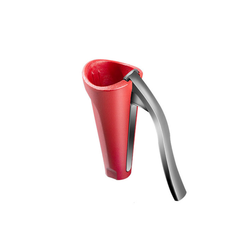 Ergonomic Lever Nutcracker in Red or Black