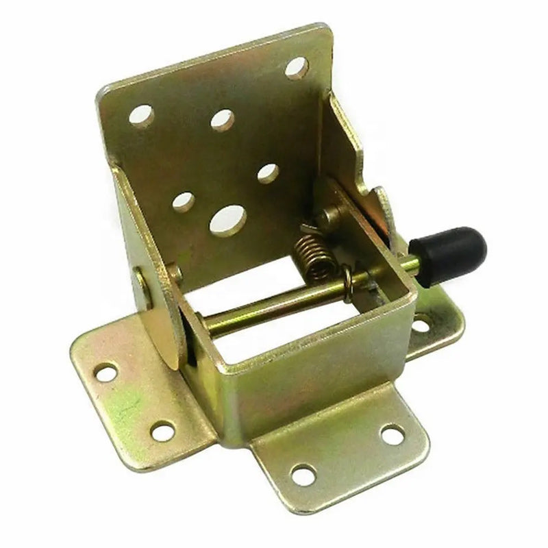 Foldable Metal Hinges with Antique Gold Finish